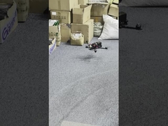 Drone FPV nero da 7 pollici con 45 minuti di volo e 5.8G 1.2G 1.3g 4.9G 2W 3W 5W VTX Rc Drone