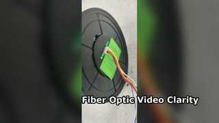 Collegamento video in fibra ottica